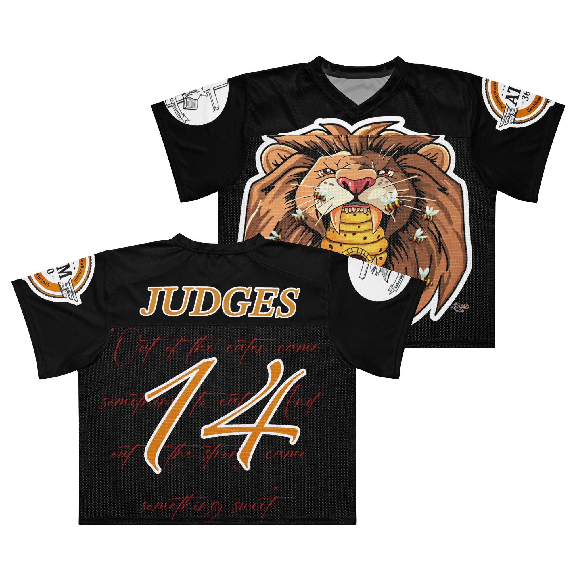 Samson Strong football jersey