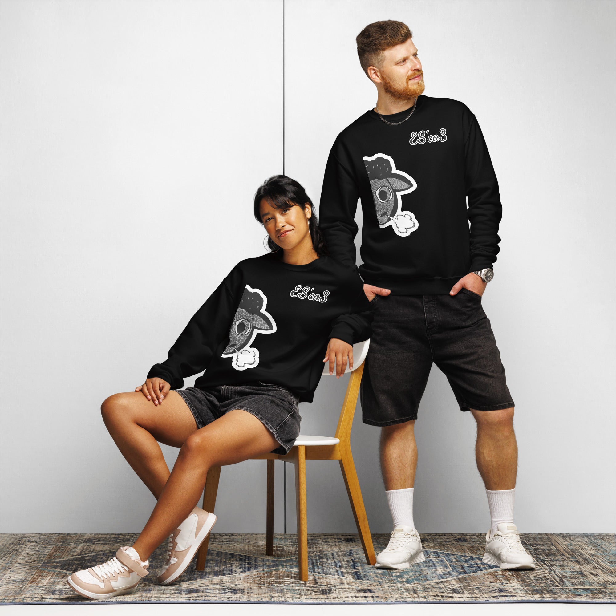 Es’cae Seek and Find sweatshirt